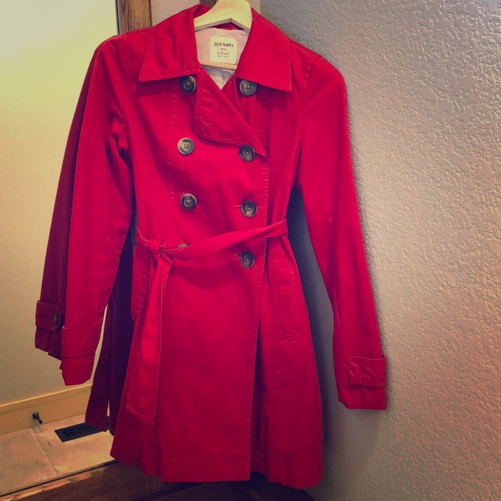 Old Navy spring trench coat